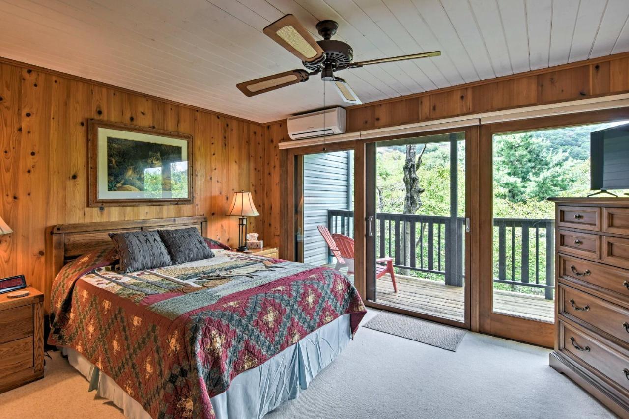 Beech Mountain Condo With Balcony, Walk To Resort! 외부 사진